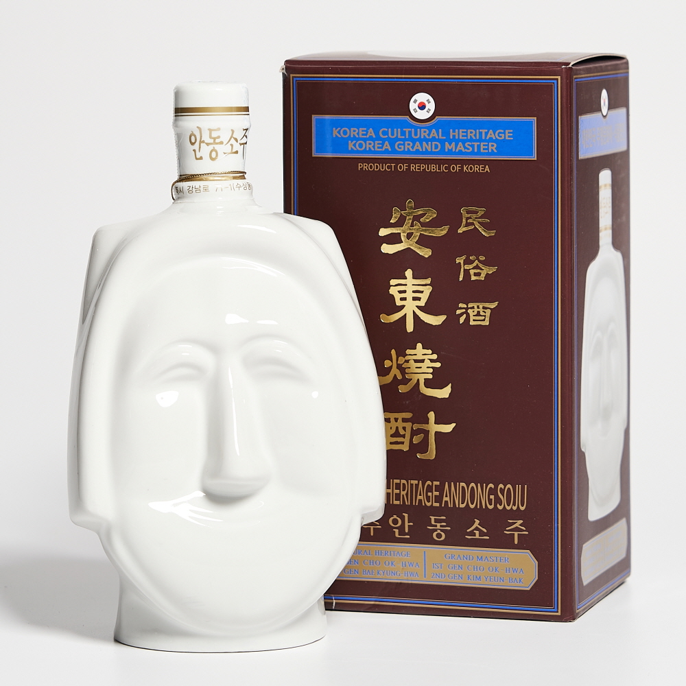 조옥화 안동소주 민속주 부네탈 45도 400ml 김연박 2대 명인 (케이스,쇼핑백) - 상품 이미지