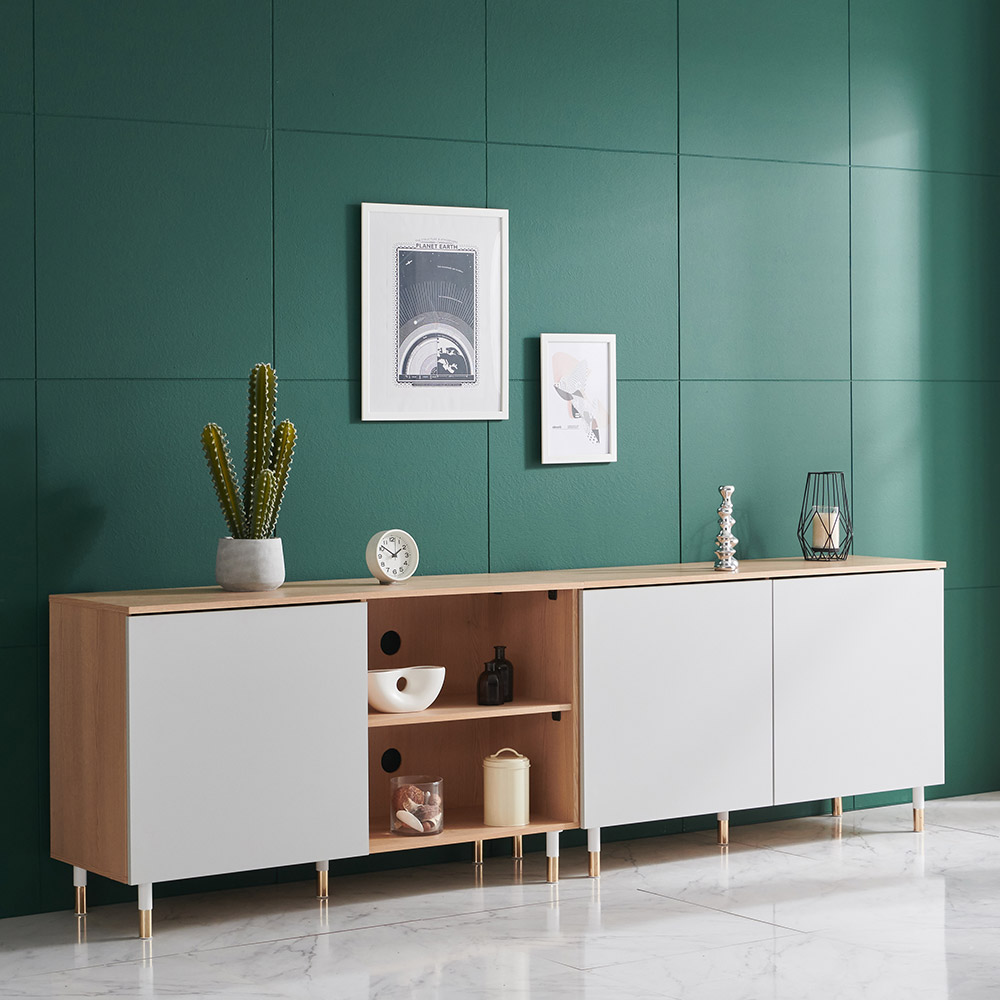 동서가구 카마엘 2400 높은거실장A DF915746