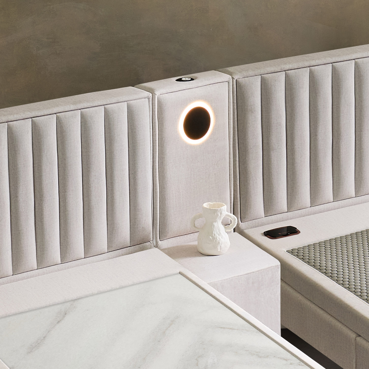 가보건강침대 황토 밀양흙침대 세라믹볼 돌침대 호텔식 슈퍼싱글 트윈 SS레오네SE(패널세트별도)