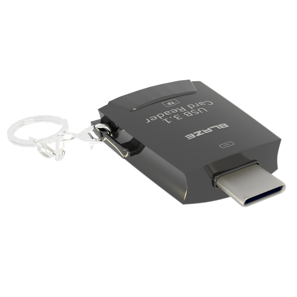 마이크로 SD카드 리더기 C타입 USB3.2 GEN1 5Gbps 블랙박스 카드리더기 2TB - 상품 이미지