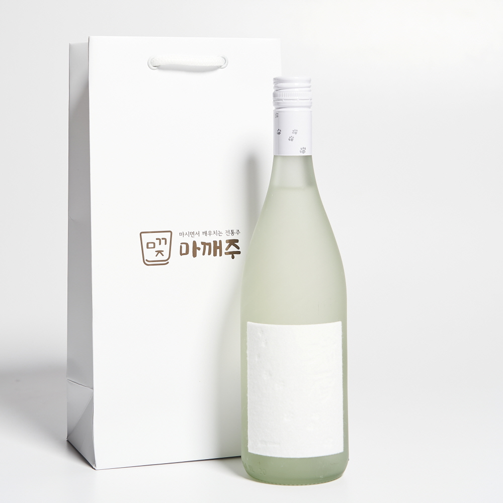 술샘 서설 13도 720ml 대용량 맑은 청주술 (쇼핑백 포함) - 메인 이미지