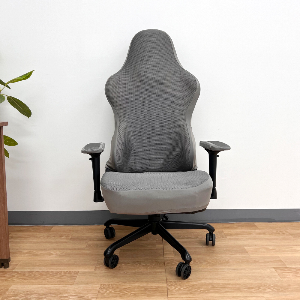 더퍼 게이밍 의자 커버 PC방 의자 리폼, 가죽 교체 천갈이, 사계절용 메쉬 3종 세트