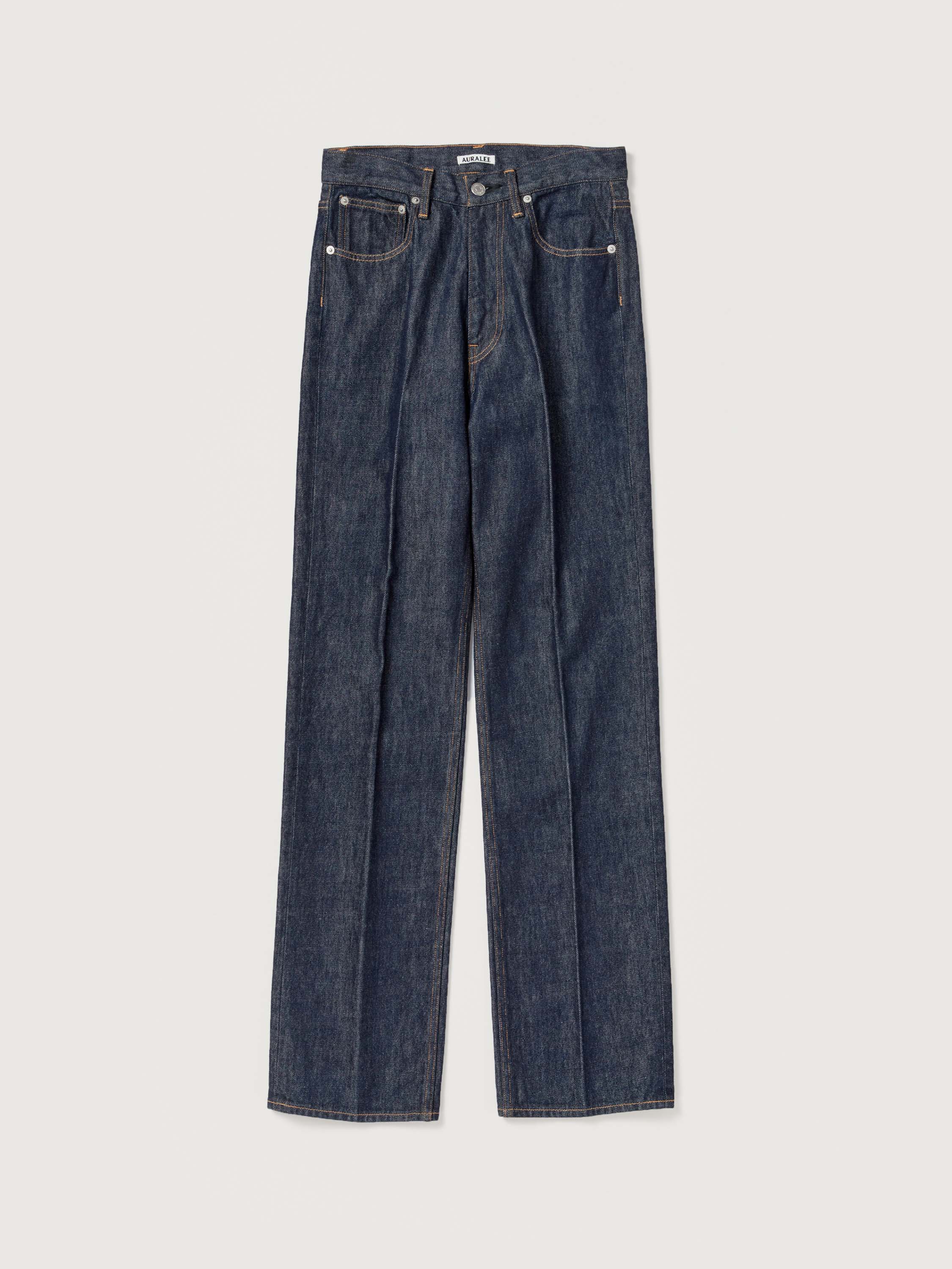 오라리 여성 데님 팬츠 청바지 인디고 HARD TWIST DENIM 5P PANTS - 상품 이미지