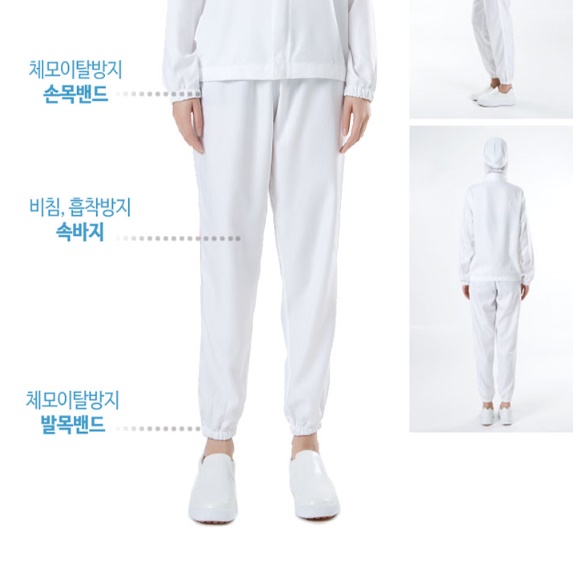제과 제빵 위생복 조리사 위생복 화학실험복 실습복 바리스타 셔츠 상의 - 상세 이미지 5