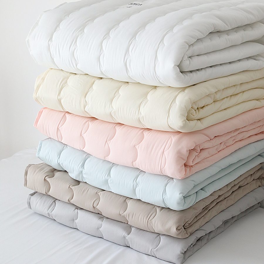 모달 봄이랑가을이랑 텐셀모달100 고정밴드 미끄럼방지 10cm 더 넉넉한 밴딩 누빔 침대패드