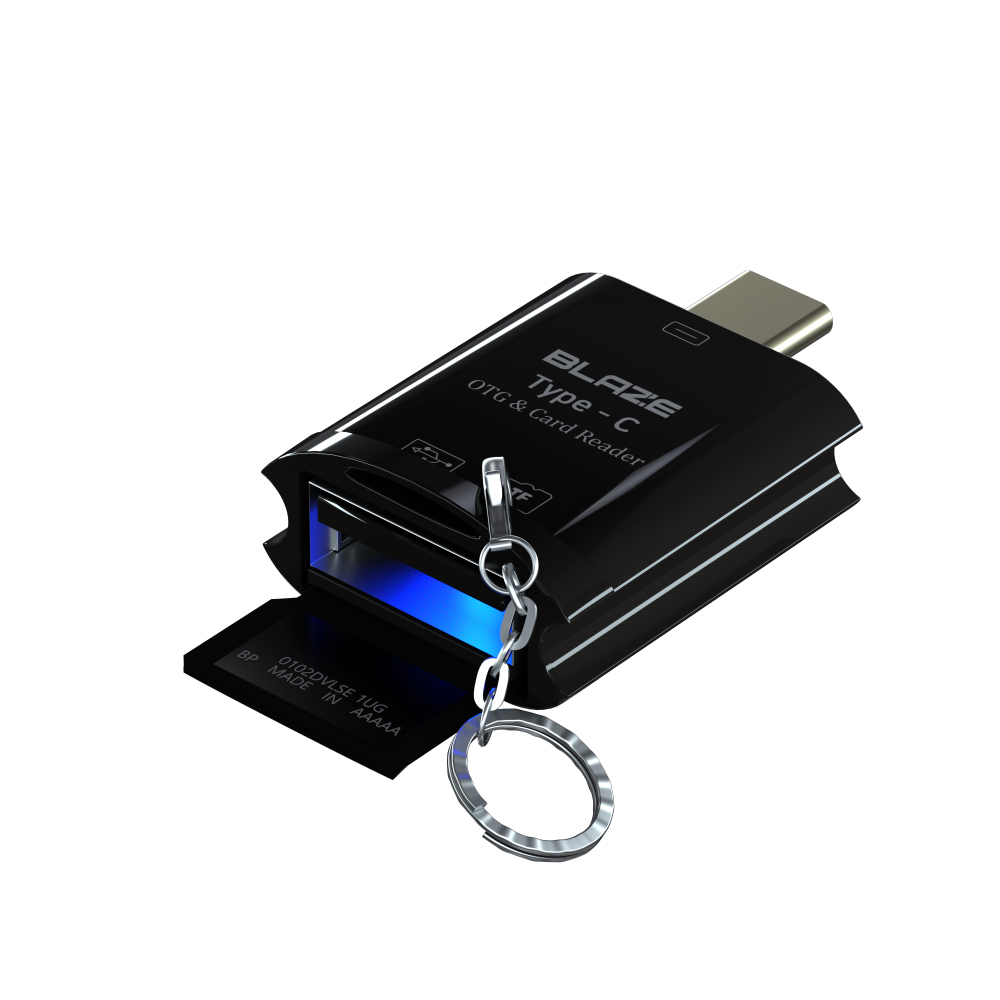 마이크로 SD카드 리더기 C타입 USB A TO C 젠더 OTG 블랙박스 영상 2TB - 상품 이미지