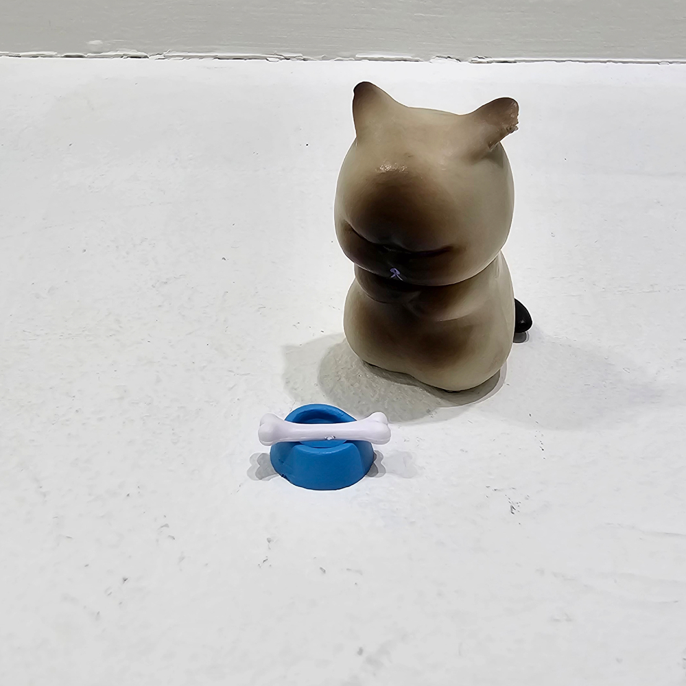 집사 힐링 데스크테리어 귀여운 길냥이 고양이 미니어처 피규어 이미지 6