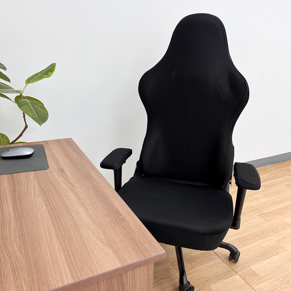 더퍼 게이밍 의자 커버 PC방 의자 리폼, 가죽 교체 천갈이, 사계절용 메쉬 3종 세트