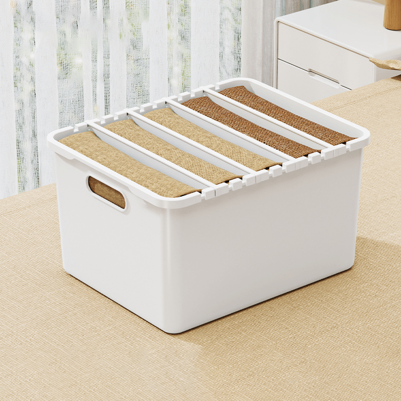 칸칸이 칸막이 옷장 플라스틱 투명 리빙박스 펜트리 서랍 옷 정리함 수납함 33cm