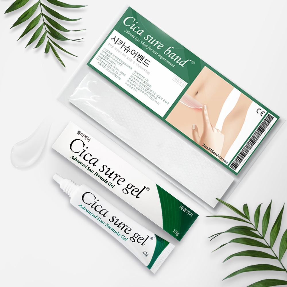 [수블리 x 시카슈어] 제왕절개 상처 흉터 연고 & 밴드가