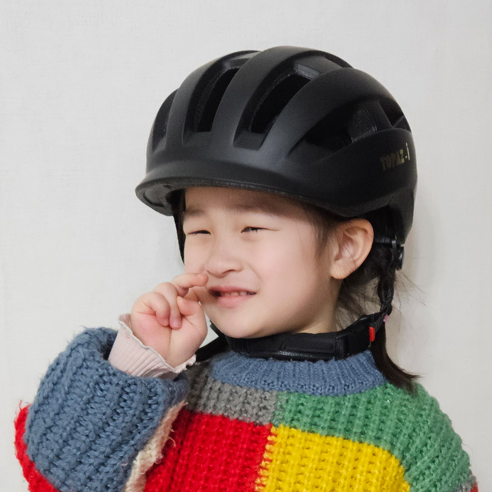 호비 어린이 헬멧 유아 초등학생 자전거 킥보드 인라인 안전모 토파즈아이 190g - 상세 이미지 4