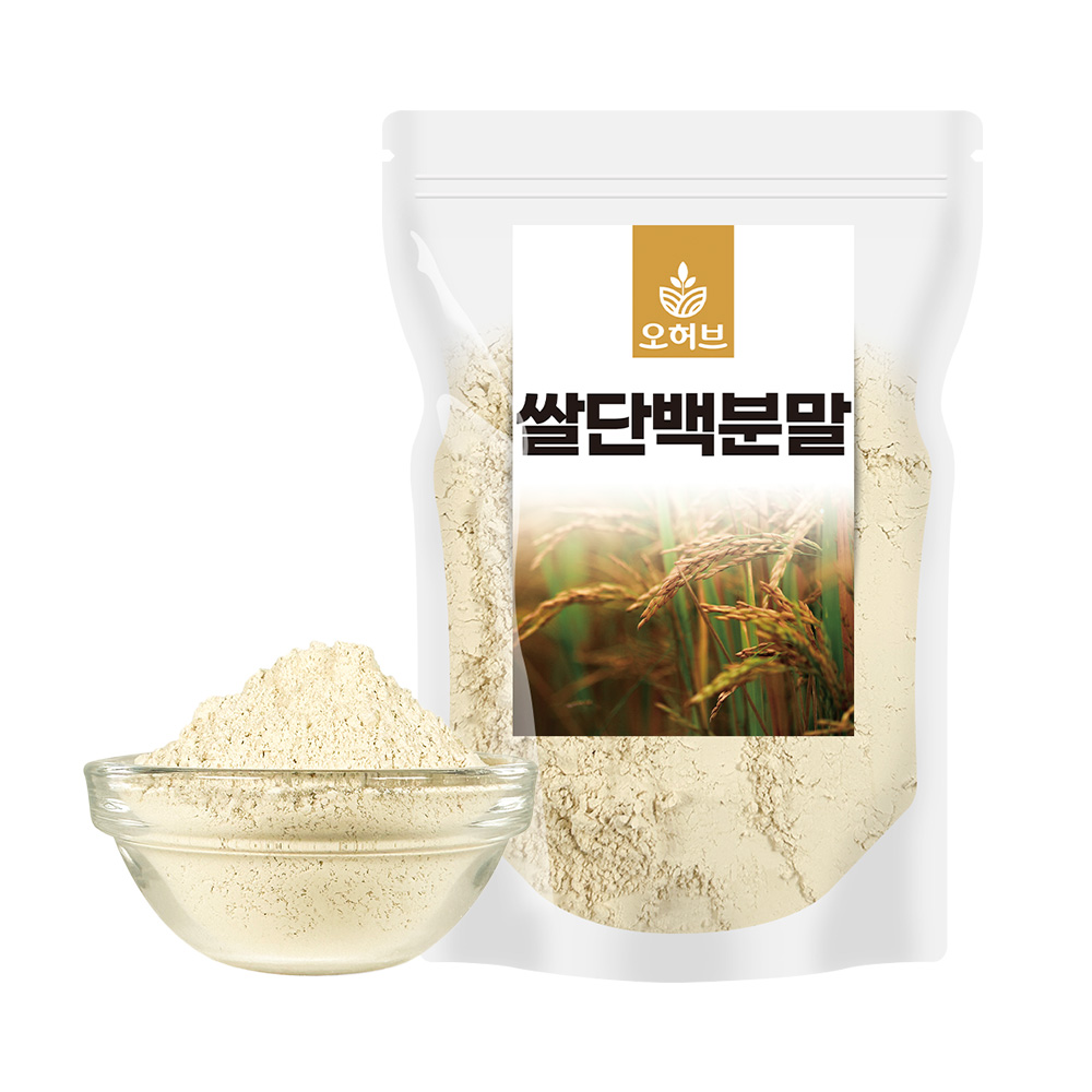 쌀단백질 500g 식물성단백질 프로틴 단백질쉐이크 보충제 맛있게 먹은 솔직 후기 - 대표 이미지