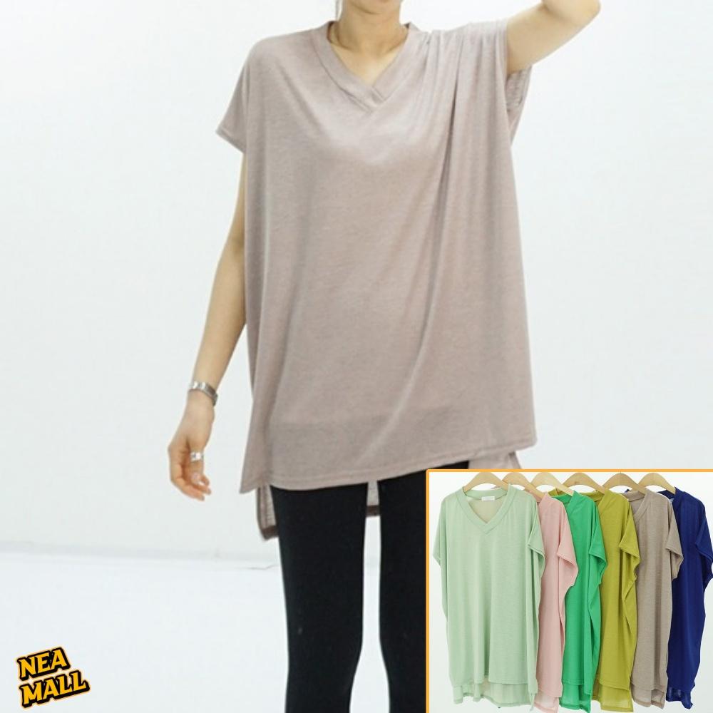 시원한 루즈핏여름반팔 여름 여자반팔티셔츠 - 상품 이미지