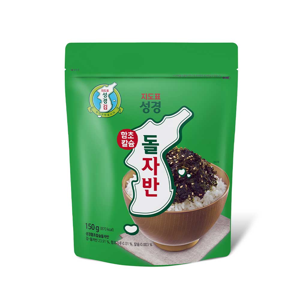 [성경김본사] 지도표 영양 가득 함초칼슘자반 150g, 1개 - 상품 이미지
