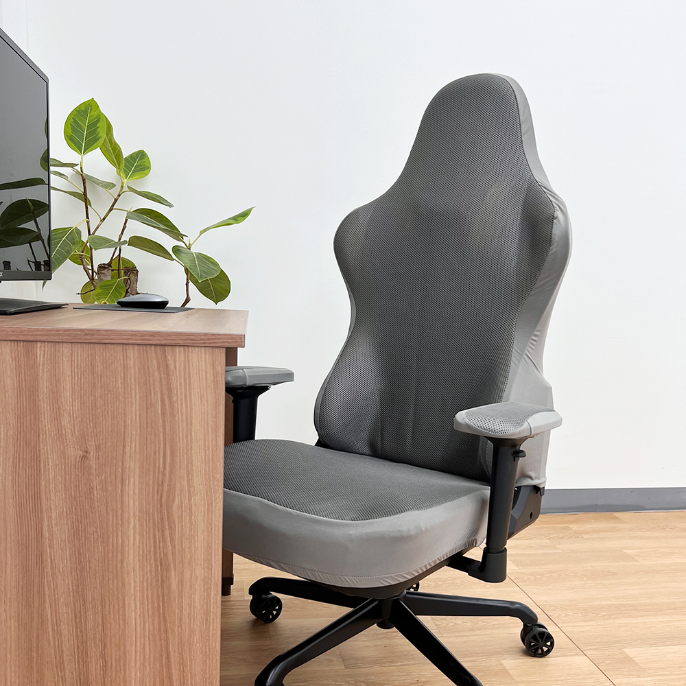 더퍼 게이밍 의자 커버 PC방 의자 리폼, 가죽 교체 천갈이, 사계절용 메쉬 3종 세트