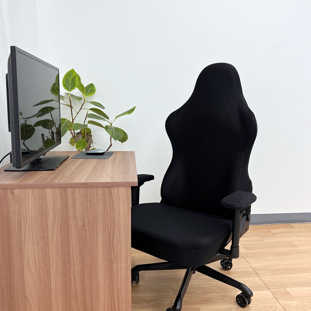 더퍼 게이밍 의자 커버 PC방 의자 리폼, 가죽 교체 천갈이, 사계절용 메쉬 3종 세트