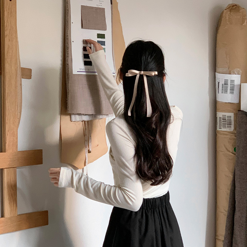 (발레코어룩)발레리나 리본 머리핀 ac6237 - 상세 이미지 3