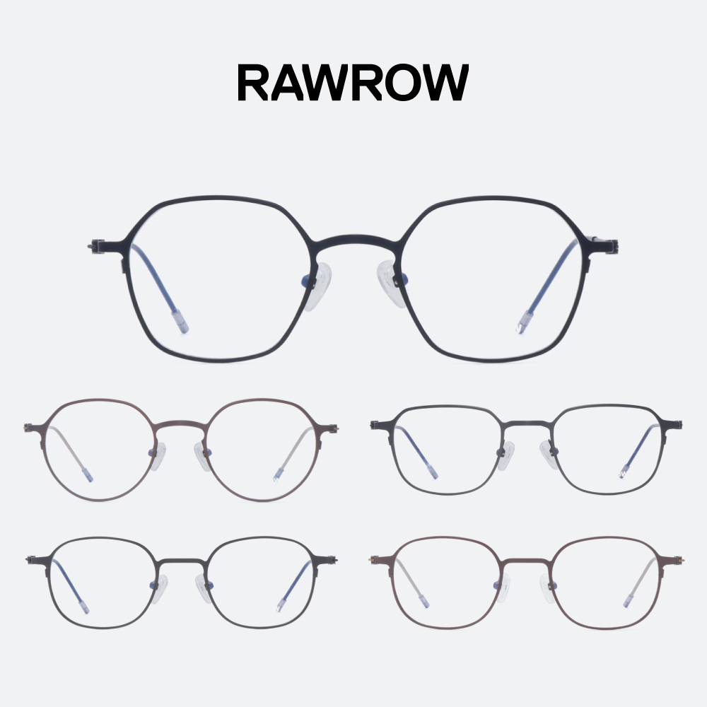 로우로우 안경테 R EYE 262 263 264 265 베타티타늄 여자 남자 초경량 클래식 이미지 8