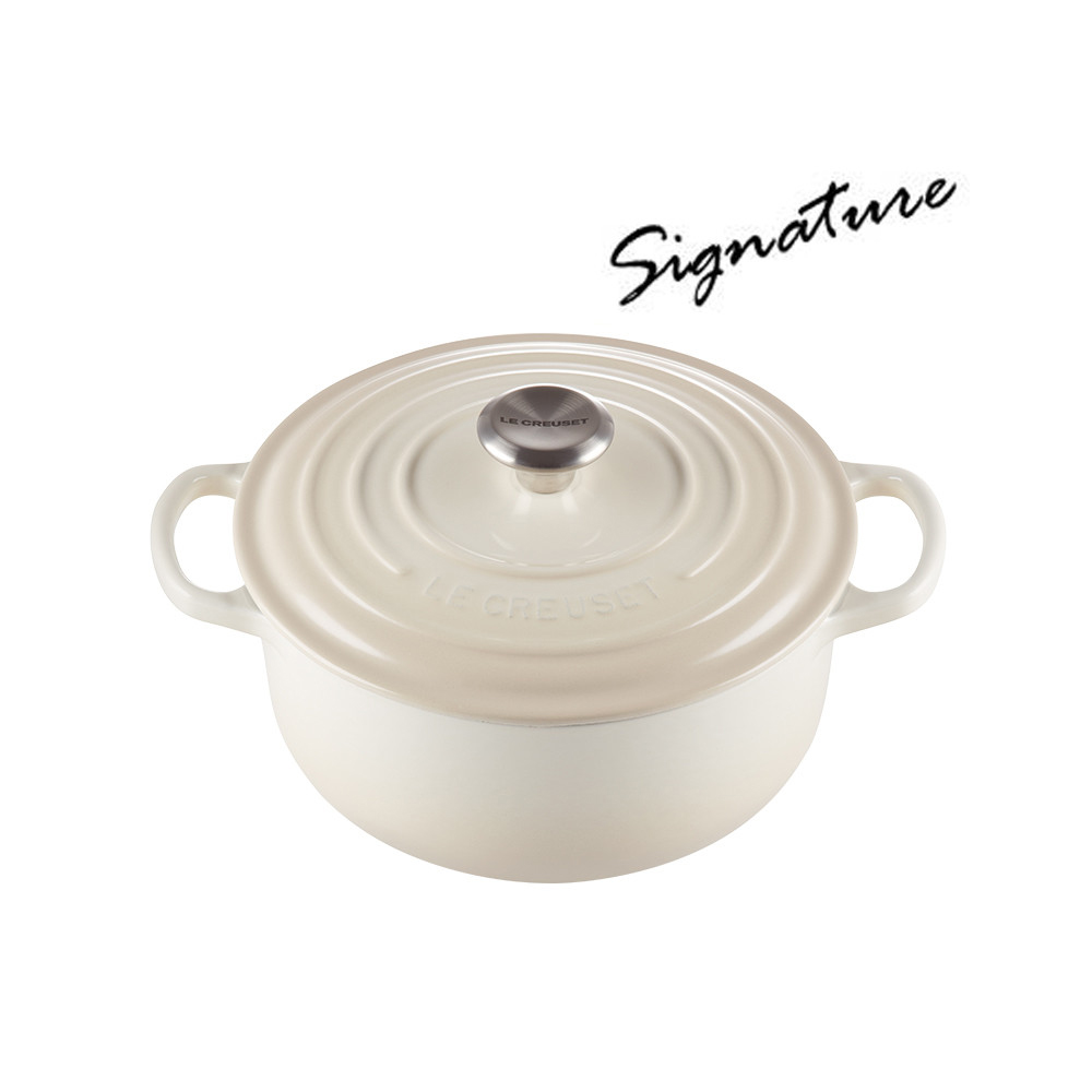 르크루제 북유럽컬렉션 시그니처 원형냄비 18cm-머랭