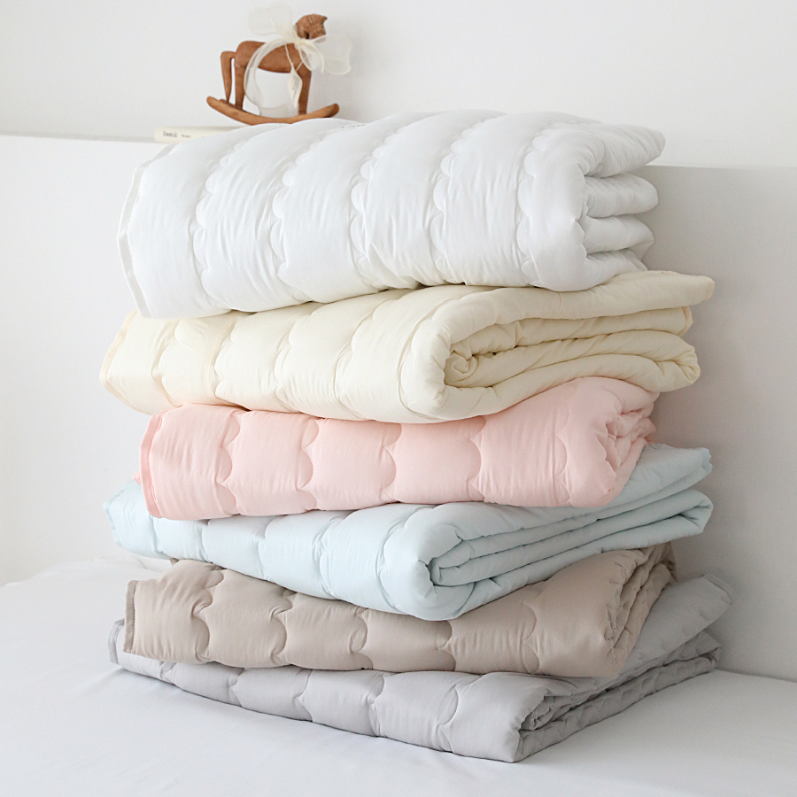 모달 봄이랑가을이랑 텐셀모달100 고정밴드 미끄럼방지 10cm 더 넉넉한 밴딩 누빔 침대패드