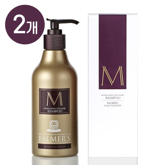 발머스 M 샴푸 300ml 2개 약산성 한방샴푸 청소년 삼푸 샴프 발머스한의원 판매 제품