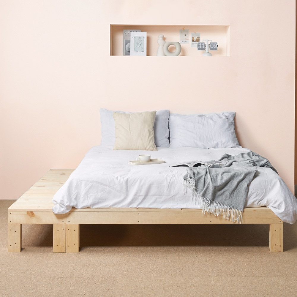 침대확장 프레임 연장 보조 원목베드 사이드 확장형 300X2020