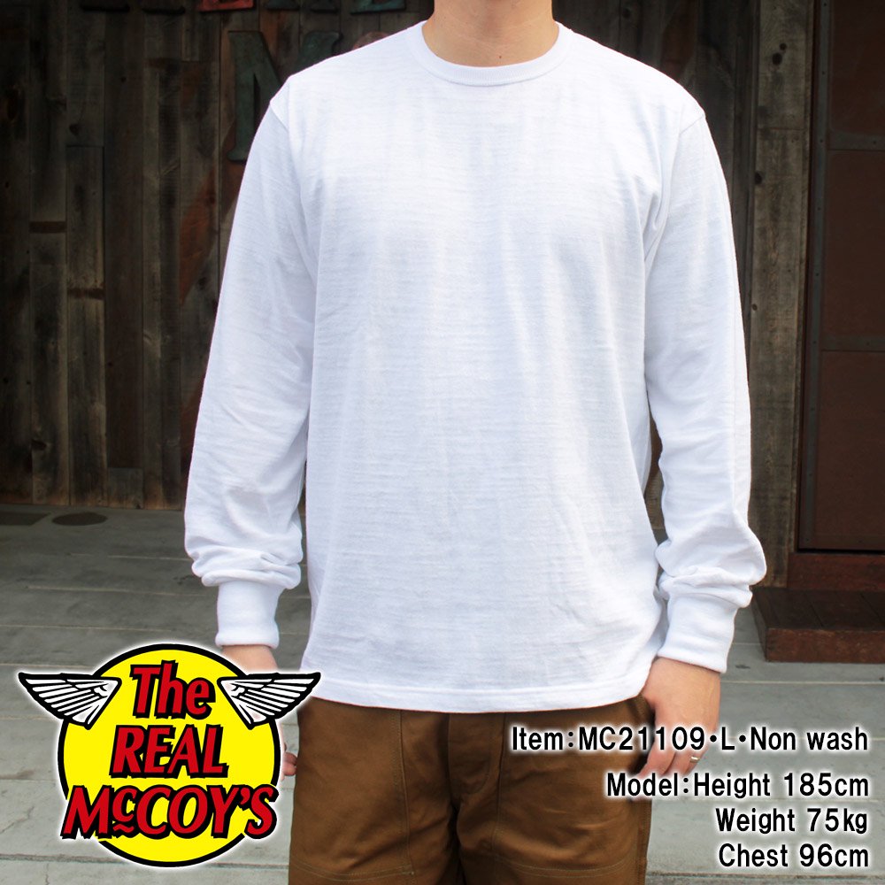 조맥코이 골지 긴팔 티 셔츠 JOE McCOY ATHLETIC L/S LOOP - 상세 이미지 2