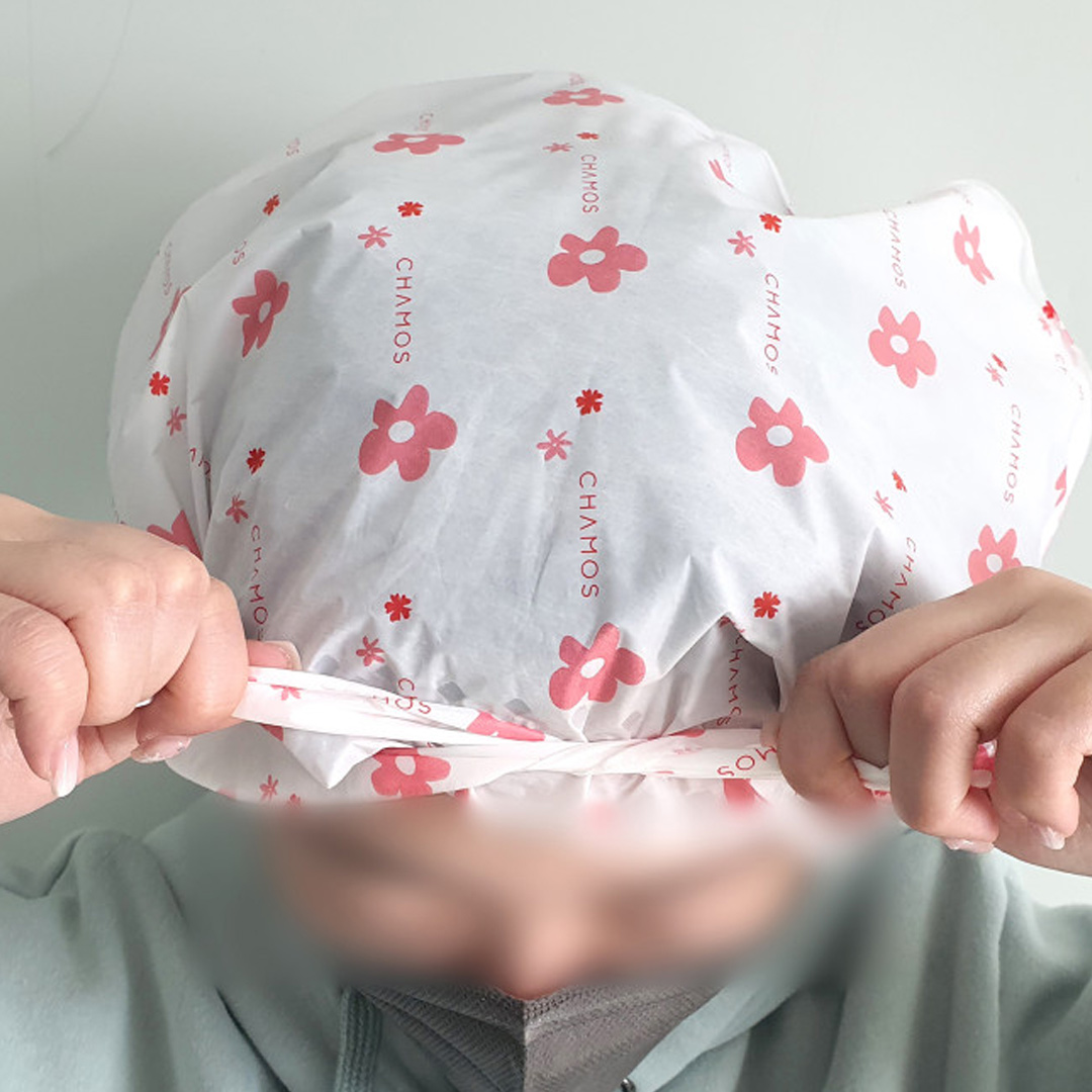 헤어캡 트리트먼트팩 셀프 스팀 헤어팩 40g 염색 펌 열 손상 모발 영양 홈케어 - 상세 이미지 5