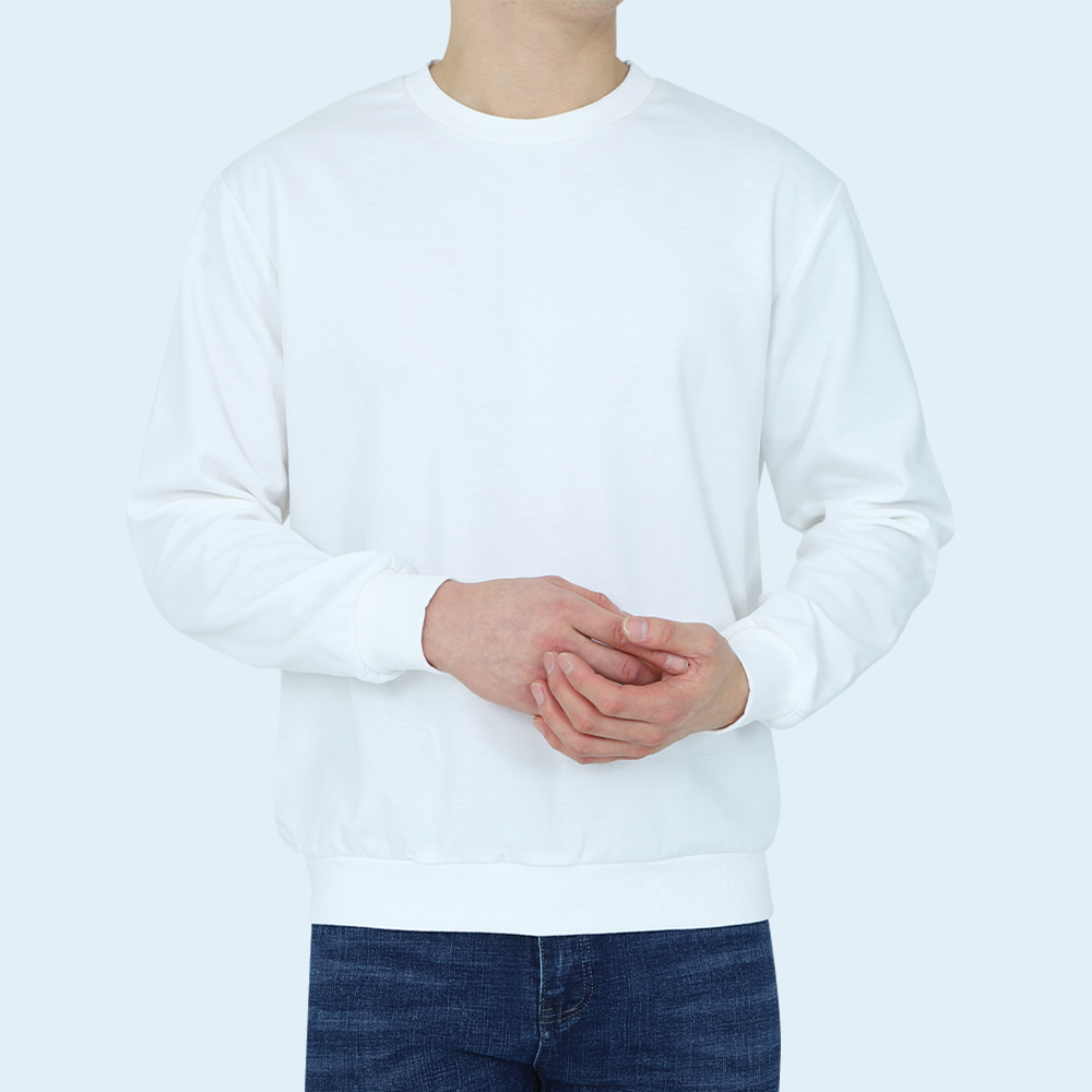 남녀공용 단체티셔츠 맨투맨 긴팔 소량 제작 얇은 무지 기본 빅사이즈 이미지 2