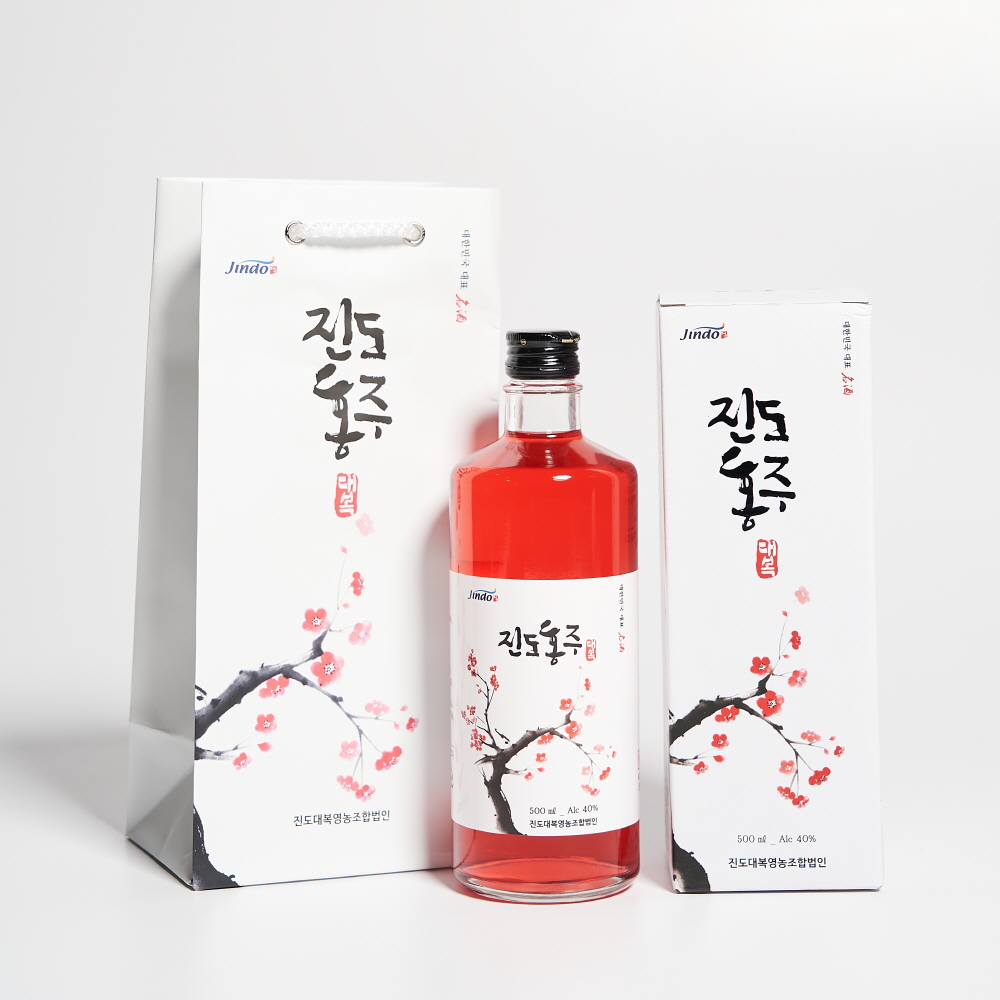 진도홍주 대복 40도 500ml 05호 지초주 (케이스, 쇼핑백 포함) - 상세 이미지 4