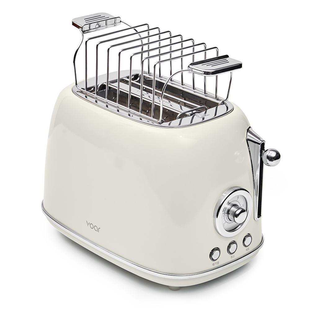 보아르 다이닝 스텐 토스트기 6단계굽기조절 트레이 기본구성 식빵 베이글 토스터기 기계