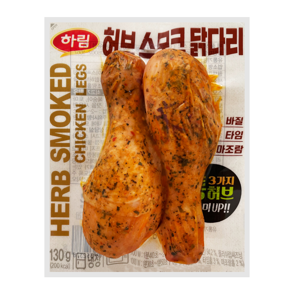 하림 스모크 닭다리 130g : 푸드뱅크주식회사