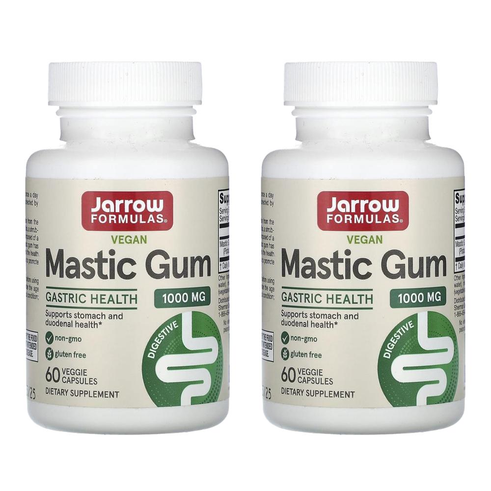 자로우 매스틱검 500mg Mastic Gum 60정 (2개) - 상품 이미지