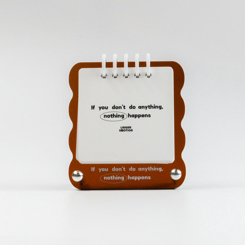 일력 2026년 아크릴 데스크테리어 만년 미니 달력 데스크캘린더 탁상 달력 두잇데이즈 이미지 2