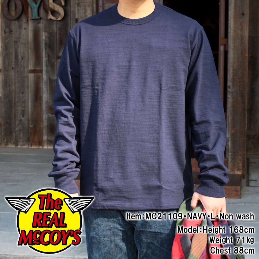조맥코이 골지 긴팔 티 셔츠 JOE McCOY ATHLETIC L/S LOOP - 메인 이미지
