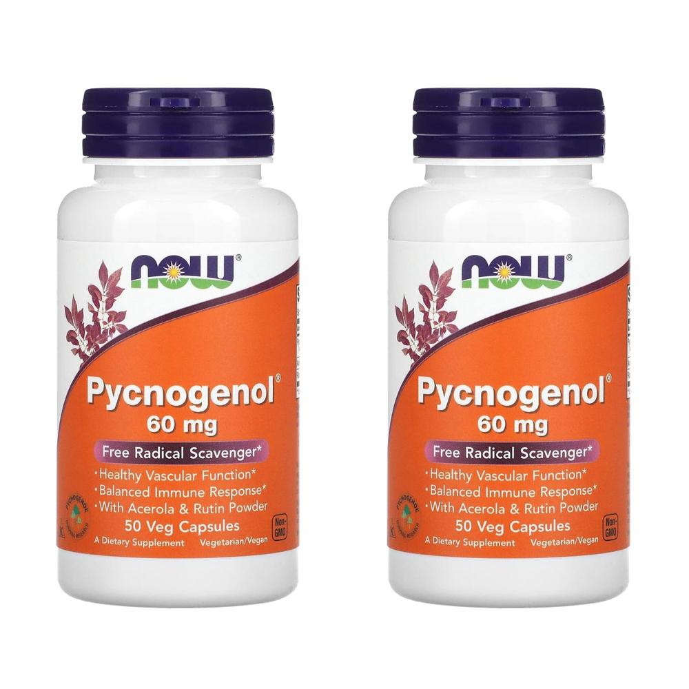 나우 피크노제놀 60mg 피크제놀 프랑스 해송나무 50정 (2개) - 상품 이미지