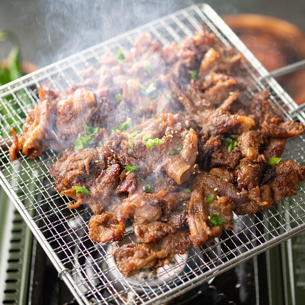 대구 북성로 연탄불고기 석쇠불고기 불고기 돼지 불백 직화 캠핑음식