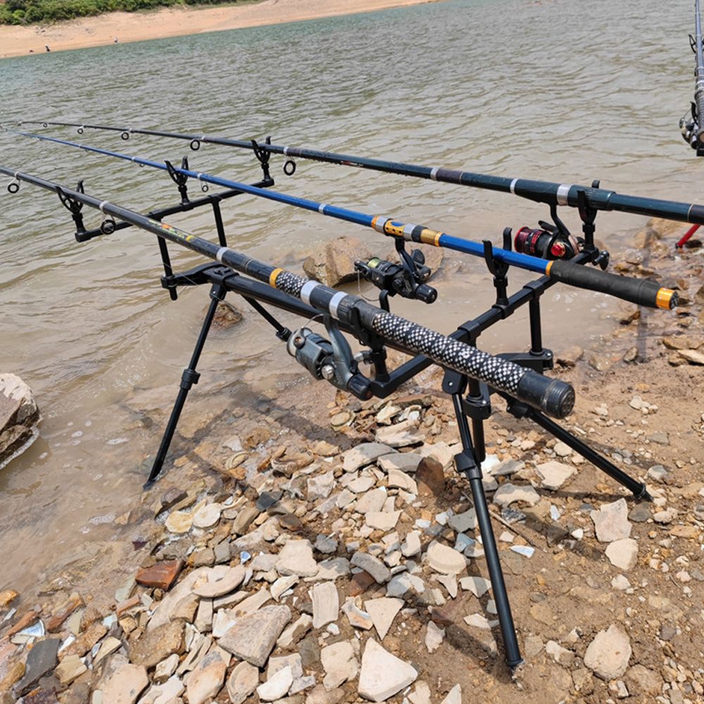 원투 낚시 거치대 삼각대 릴받침대 로드거치대 서프스탠드 3