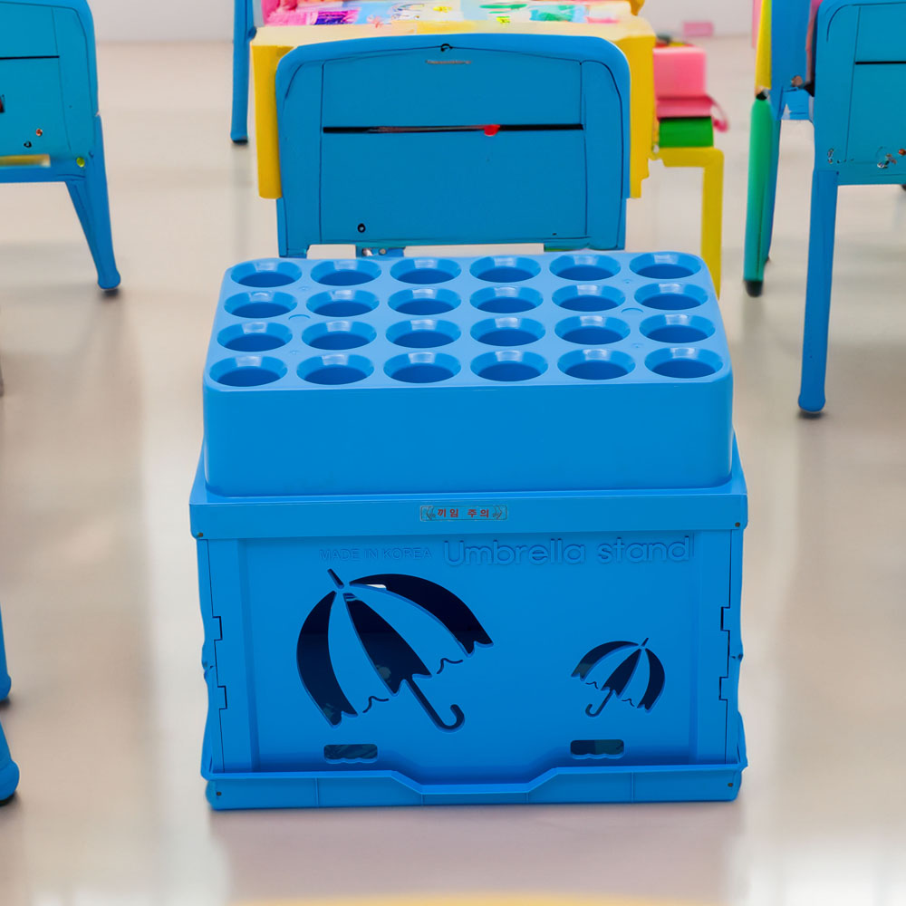 대용량 우산꽂이 접이식 실내용 정리함 매장 학교 사무실용