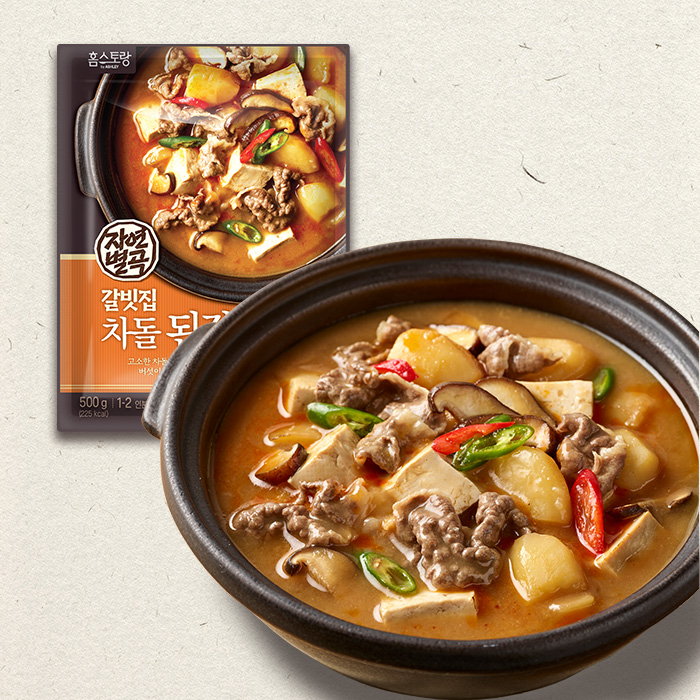 오프라이스 삼원가든 진한 도가니탕 600g 3팩+3팩 사골육수 곰탕 스지 - 상세 이미지 4