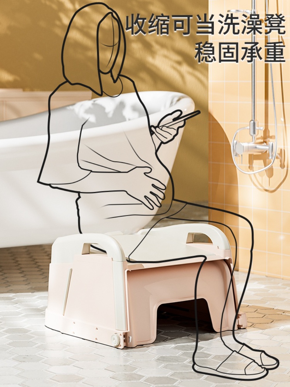 샴푸침대 어르신 산후조리 성인 세발기 베드 - 상세 이미지 2