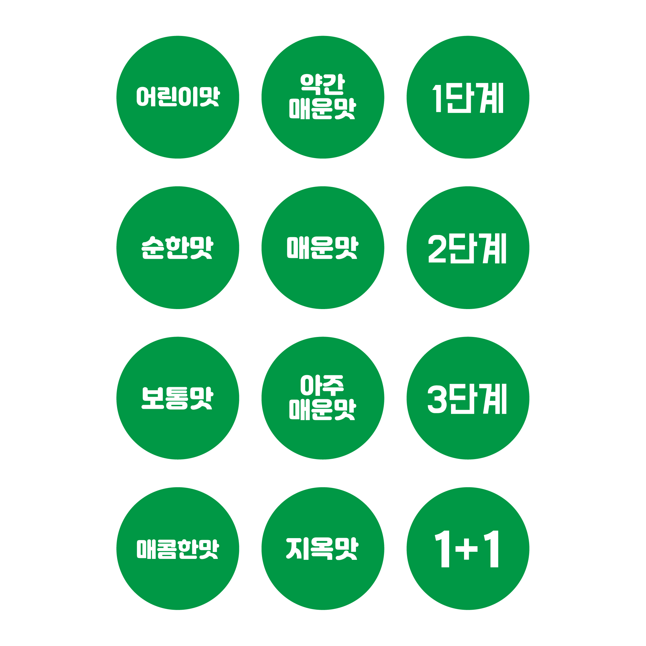 스티커 제작 단계별 맵기 어린이맛.ver (20mm/300매) 이미지 7