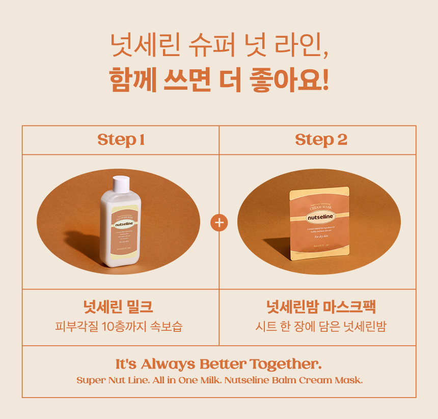 nutseline super nut nourishing cream mask 25ml (4 sheets)