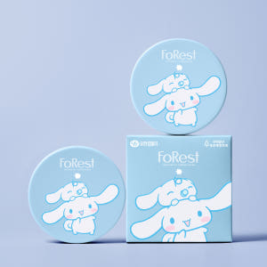 포레스트 선쿠션 시나모롤 에디션 13g SPF50+ (시나모롤 스티커 증... 솔직 후기 | 피부 타입별 분석 - 상품 이미지 2