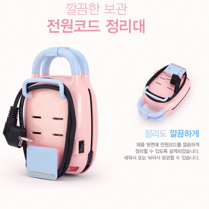 전기 와플 팬 미니 와플 기계 업소용 크로플 기계