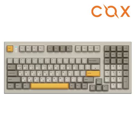 콕스 COX CNK103 PRO LL 블루투스 유무선 무접점 키보드 108키 게이밍 멀티페어링