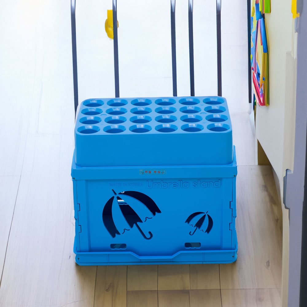 대용량 우산꽂이 접이식 실내용 정리함 매장 학교 사무실용