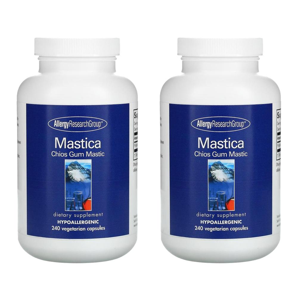 알러지리서치 매스틱검 마스티카 Mastica Mastic Gum 240정 (2개) - 상품 이미지