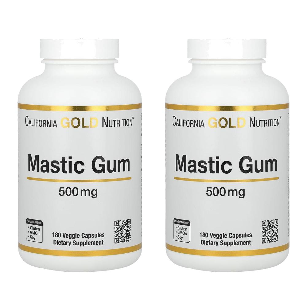 CGN 매스틱검 500mg Mastic Gum 180정 (2개) - 상품 이미지