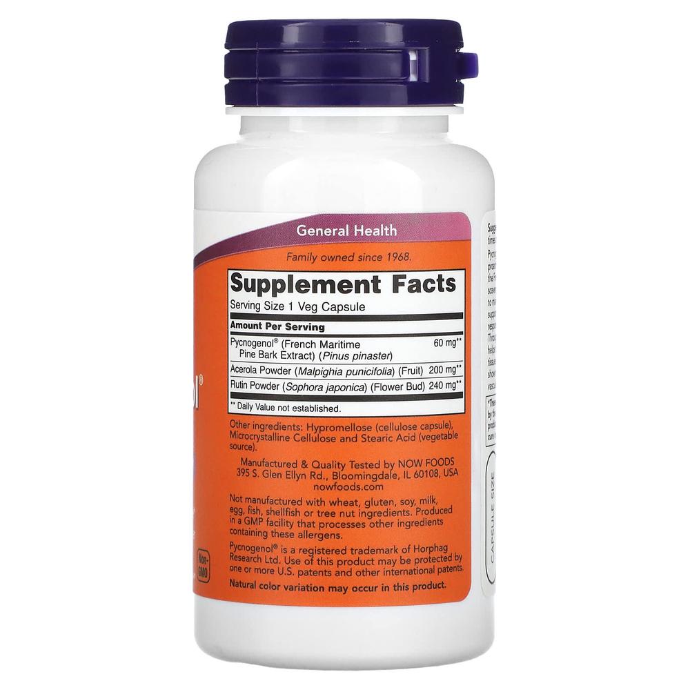 나우 피크노제놀 60mg 피크제놀 프랑스 해송나무 50정 - 상세 이미지 2